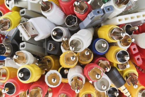 Secure document shredding in office clearance
